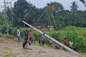 ফেঞ্চুগঞ্জে পল্লী বিদ্যুতের কন্ট্রোল রুমে আগুন, বিদ্যুৎহীন ৫ উপজেলা