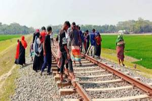 শ্রীমঙ্গলে ট্রেনের কাটা পড়ে নারীর মৃত্যু