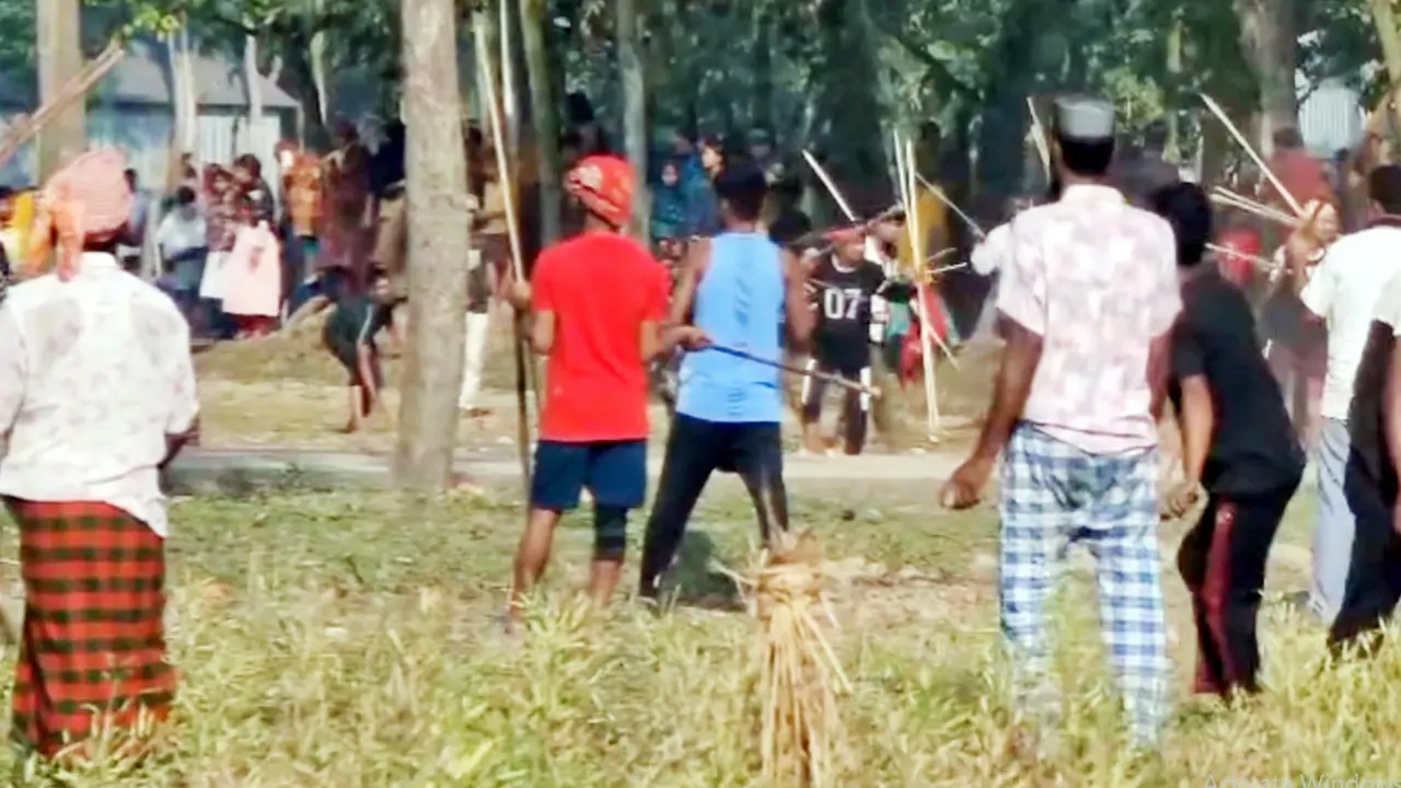 লাখাইয়ে মাইকে ঘোষণা দিয়ে সংঘর্ষ, আহত ২০