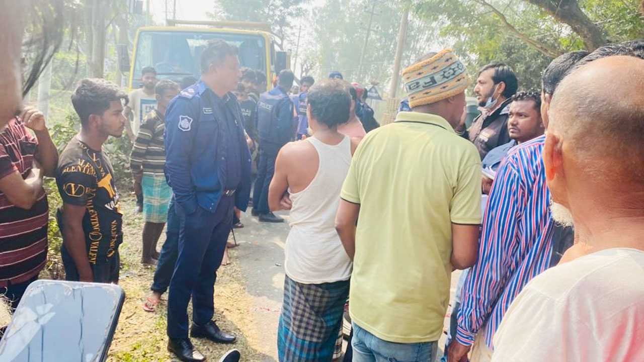 কুলাউড়ায় ট্রাক-মোটরসাইকেল সংঘর্ষে নিহত ২