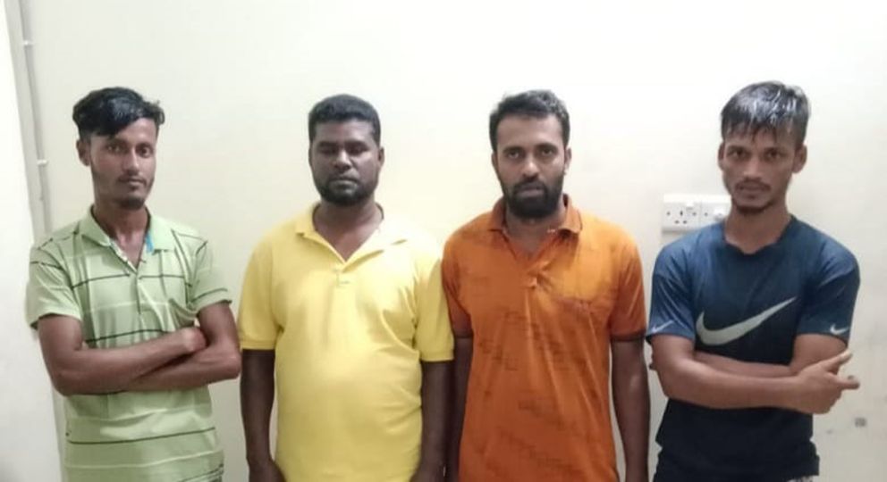 কাজিরবাজার থেকে চার জুয়াড়ি আটক