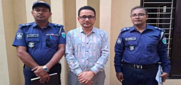মৌলভীবাজারে পূজা পরিষদের সাধারণ সম্পাদক গ্রেফতার