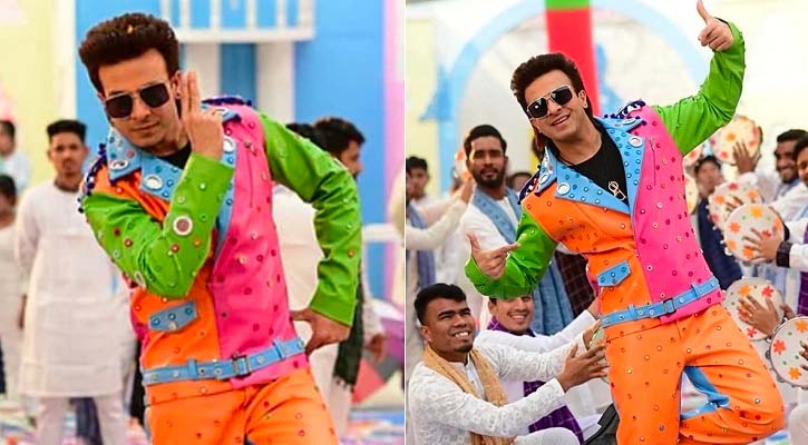 আলোচনায় শাকিবের 'নতুন লুক'