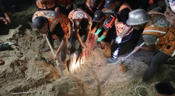 গাজার &lsquo;সেইফ জোনে&rsquo; ইসরায়েলি হামলায় ৪০ ফিলিস্তিনি নিহত