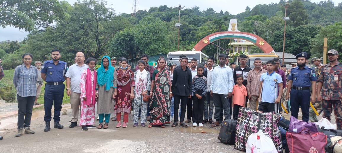 তামাবিল ইমিগ্রেশন দিয়ে নারীসহ ২২ বাংলাদেশিকে ফেরত পাঠালো ভারত