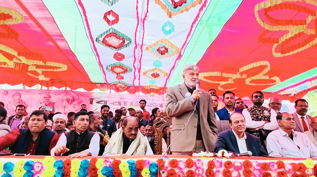 অসমাপ্ত কাজ সমাপ্ত করতে নৌকায় ভোট দিন : পরিকল্পনা মন্ত্রী