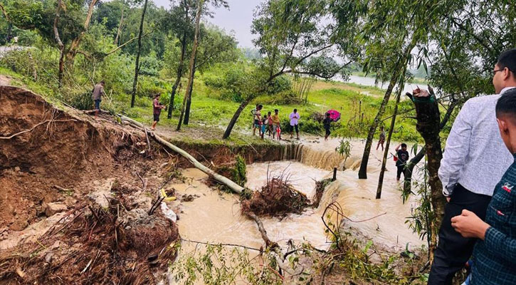 হবিগঞ্জে বন্যায় ক্ষতিগ্রস্ত ১৬৭ কিলোমিটার সড়ক