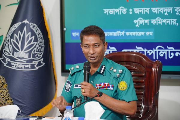 সিলেট মেট্রোপলিটন পুলিশ কাজ করবে নগরবাসীর ইচ্ছা অনুযায়ী : পুলিশ কমিশনার