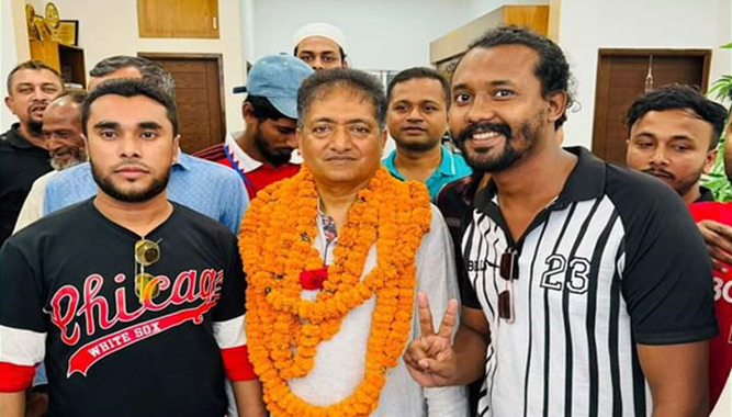 সুনামগঞ্জ সদরে চপল বিজয়ী