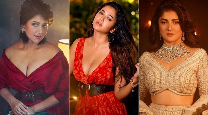 বিদেশের নাইটক্লাবের পার্টিতে স্বস্তিকা-সোহিনী-শ্রাবন্তী