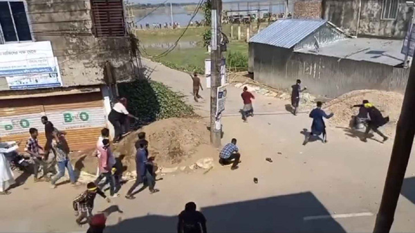 সুনামগঞ্জে লিফলেট বিতরণে বিএনপির দুই গ্রুপে সংঘর্ষ আহত ২০