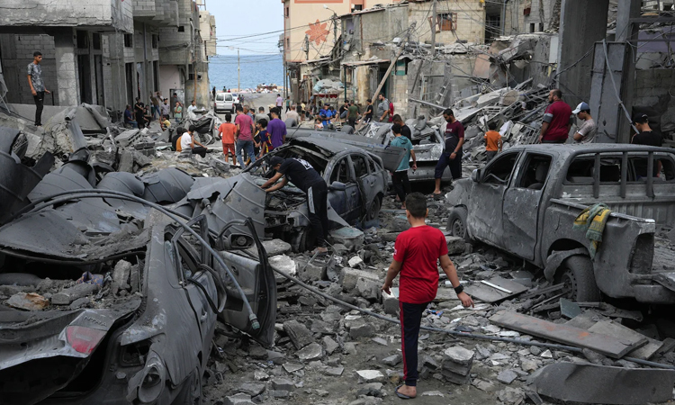 ইসরায়েলি গোলাবর্ষণে আরও ৬০ ফিলিস্তিনি নিহত