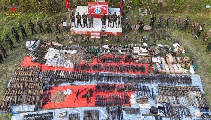 রাখাইনে জান্তার দুটি ঘাঁটি আরাকান আর্মির দখলে