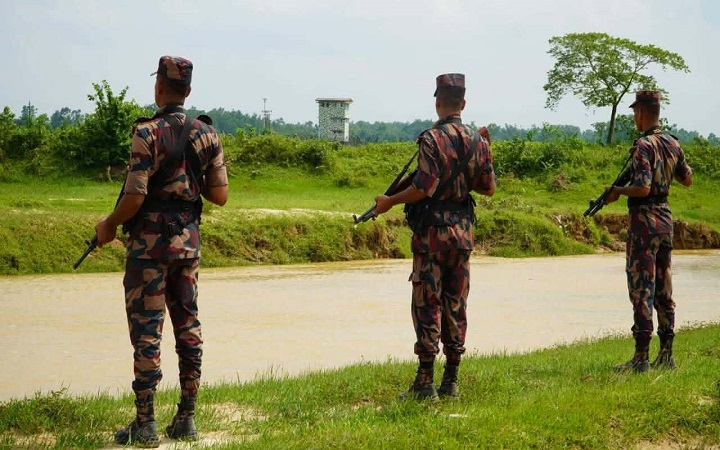 হবিগঞ্জ সীমান্তে সর্বোচ্চ সতর্কতায় ৫৫ ব্যাটালিয়ন বিজিবি