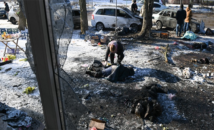 রাশিয়া নিয়ন্ত্রিত দোনেৎস্কে হামলা-গোলাবর্ষণ, নিহত ২৭