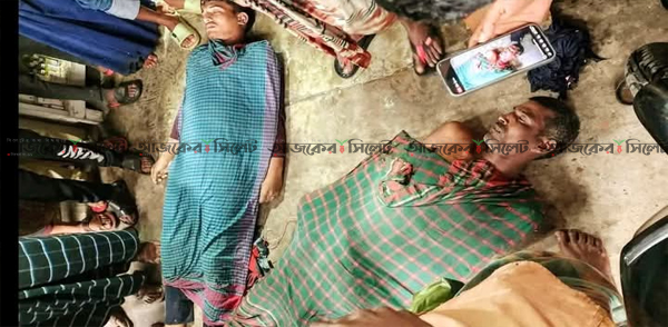আজমিরীগঞ্জে হাওরে বজ্রপাতে দুই শ্রমিকের মৃত্যু