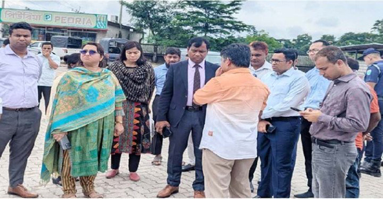 সিলেট-ঢাকা মহাসড়কের ৬ লেন নির্মাণে দ্রুততা আনার জন্য জেলা প্রশাসকের নির্দেশনা