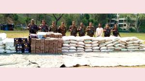 সিলেটে ৬২ লক্ষ টাকার ভারতীয় পণ্য আটক