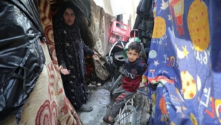 উত্তর গাজায় অনাহারে মারা যাচ্ছে শিশুরা