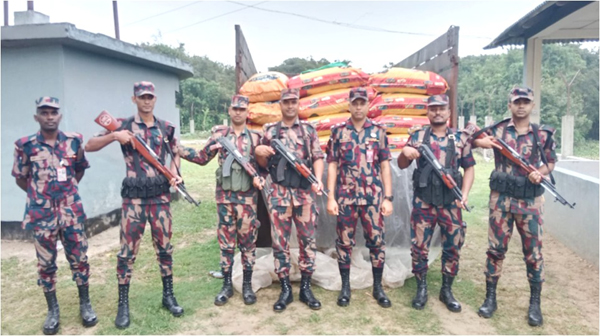 বিয়ানীবাজারে ট্রাকভর্তি ভারতীয় জিরা জব্দ
