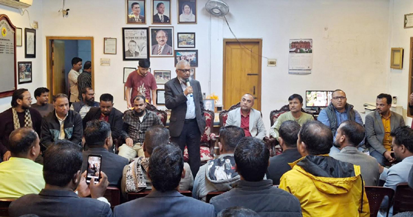 নির্বাচনী কার্যক্রম বেগবান করার লক্ষ্যে সিলেট জেলা যুবদলের বিশেষ বৈঠক অনুষ্ঠিত