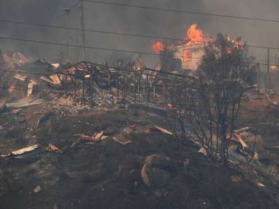 চিলিতে ভয়াবহ দাবানলে নিহত ৯৯, জরুরি অবস্থা জারি
