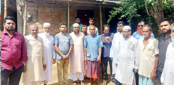 বিএসএফের গুলিতে নিহত স্বর্ণা দাসের পরিবারের পাশে জামায়াত