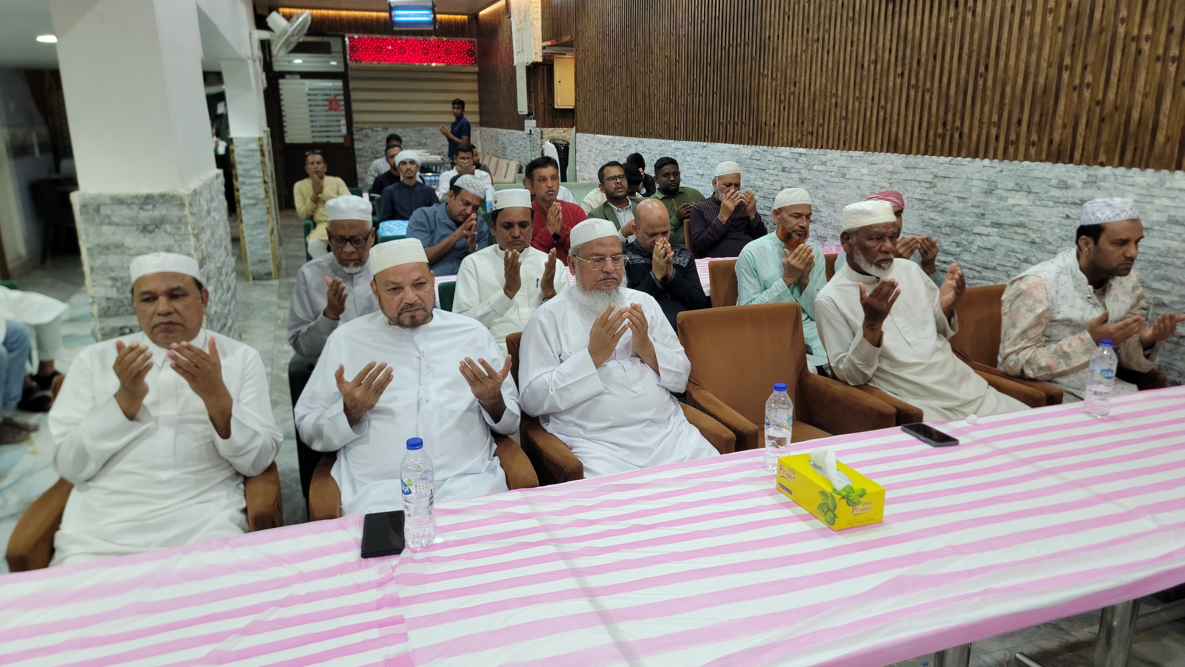 দুবাই প্রবাসী মাসুক উদ্দিনের মৃত্যুতে মিলাদ ও দোয়া মাহফিল