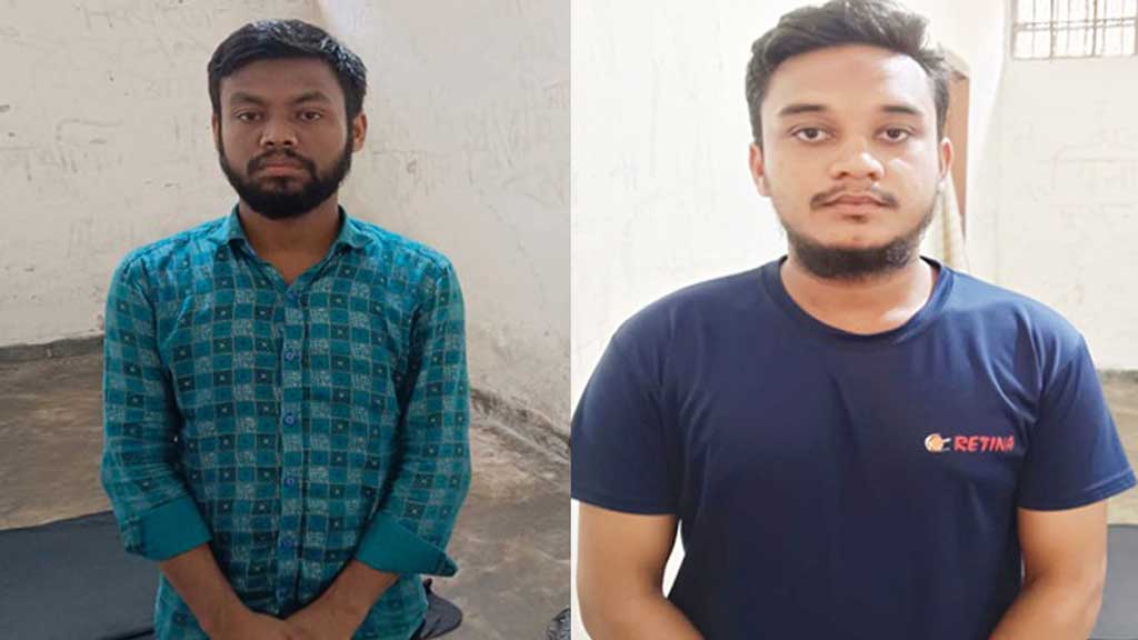সুনামগঞ্জে দুই ছাত্রশিবির নেতা গ্রেফতার
