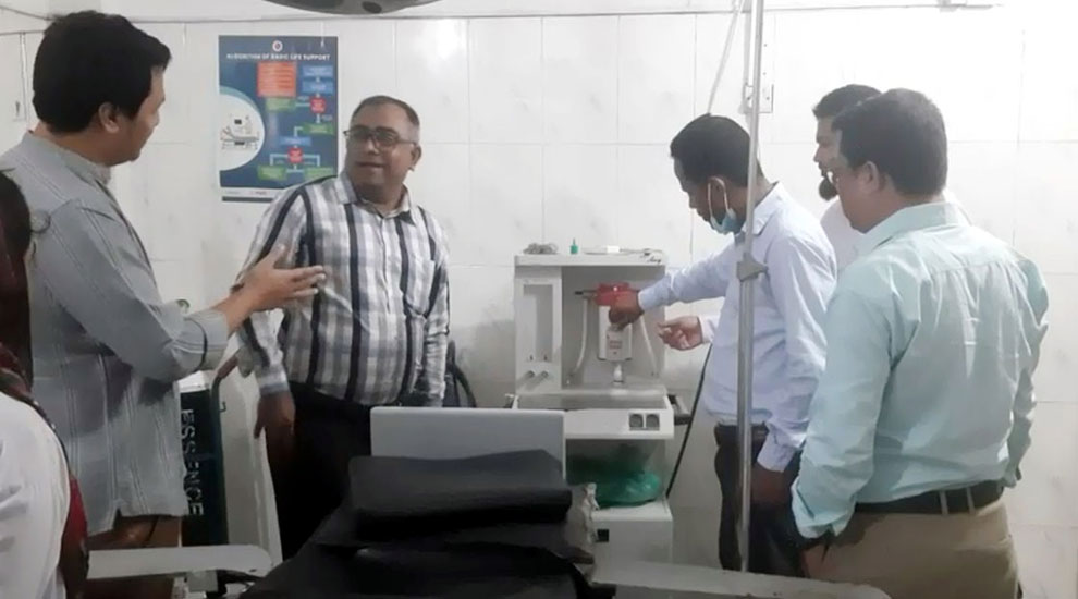 হবিগঞ্জে বেসরকারি হাসপাতালে স্বাস্থ্য বিভাগের অভিযান