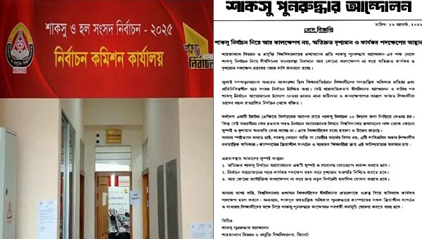 শাকসু নির্বাচন স্থগিতের ৭ মাস, ক্ষোভ বাড়ছে শিক্ষার্থীদের