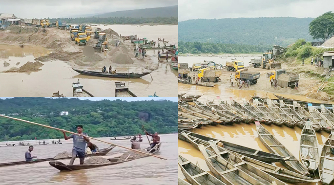 জাফলংয়ে লুটপাটের নেপথ্যে কারা?