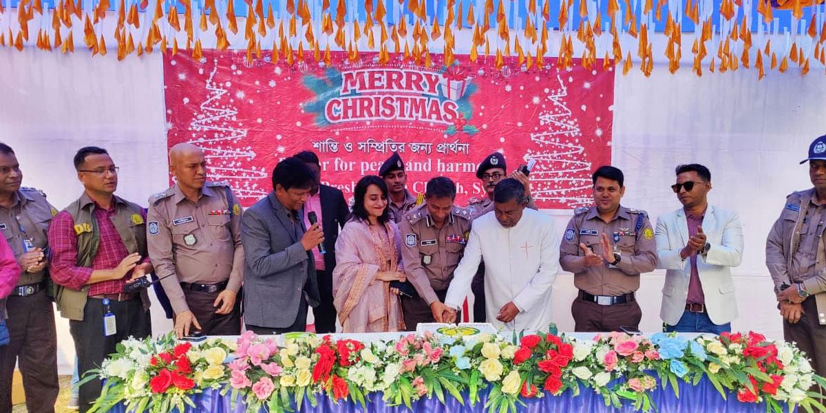 সিলেটে বর্ণিল আয়োজনে বড়দিন উদযাপন