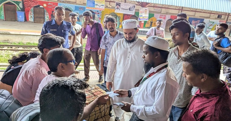 কুলাউড়ায় রেলওয়ে জংশন স্টেশনে অভিযান, ৩ যাত্রীকে জরিমানা
