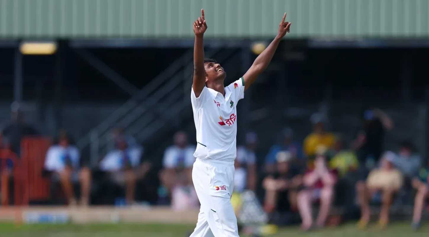হাসানের আঘাত চাপে অস্ট্রেলিয়া