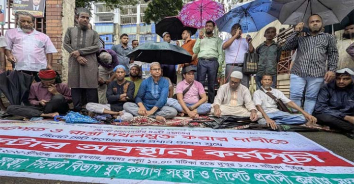 নগরীর ফুটপাত দখলমুক্ত না হলে অবরুদ্ধ হবে সিসিক: একমাসের আল্টিমেটাম