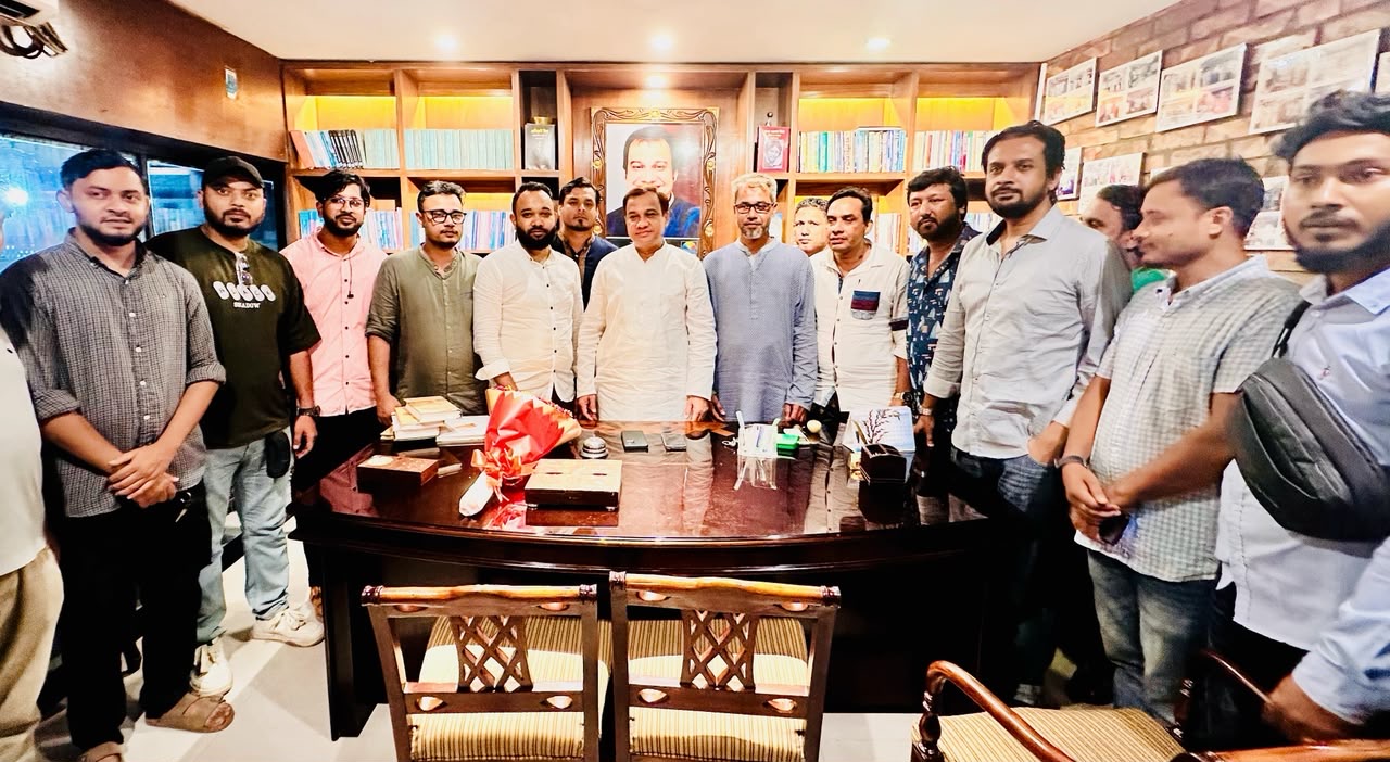 জাসাসের নবগঠিত কমিটির নেতৃবৃন্দের সঙ্গে সিউক চেয়ারম্যানের সৌজন্য সাক্ষাৎ