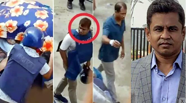 ভ্যানে লাশ তোলা পুলিশ কর্মকর্তা আ.লীগ নেতার ছেলে