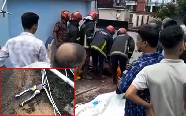 বারুতখানা থেকে এক ব্যাক্তির লা শ উদ্ধার