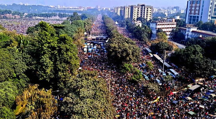 খালেদা জিয়ার জানাজায় বিপুল উপস্থিতির কারনে বিএনপির নির্বাচনী জোয়ার