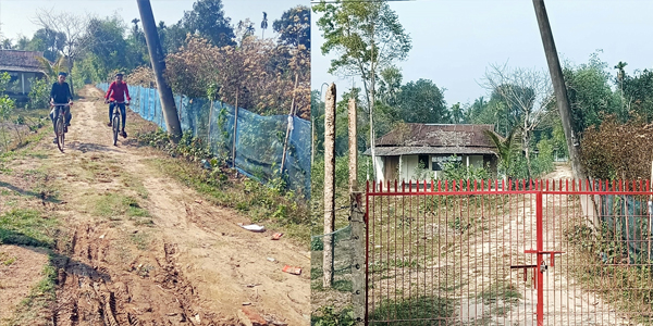 যুবলীগ নেতার দখল থেকে এক যুগ পর সরকারি রাস্তা উদ্ধার করল প্রশাসন
