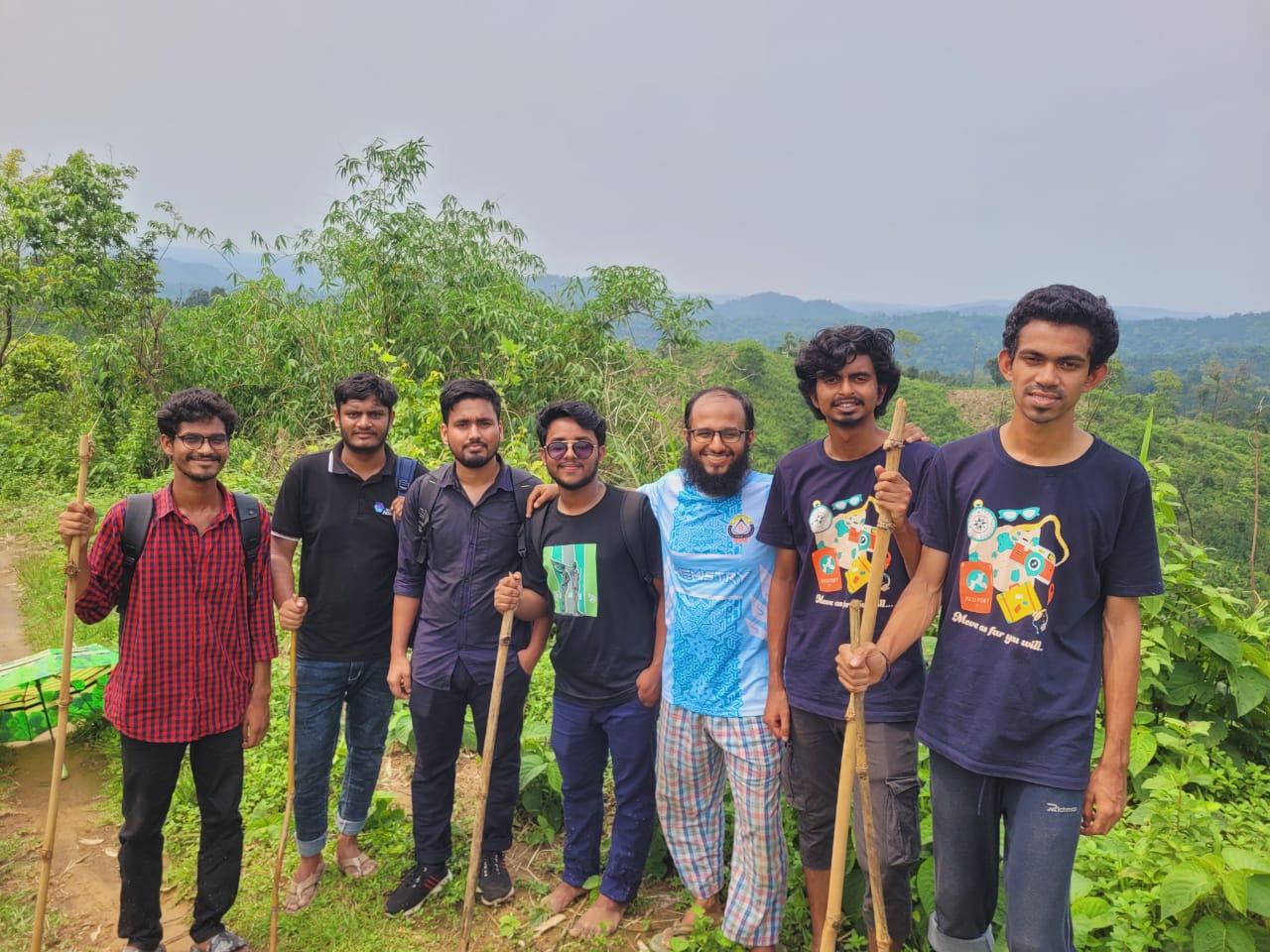 সিলেটের সর্বোচ্চ চূড়া আবিষ্কার করল সাস্ট ট্যুরিস্ট ক্লাব