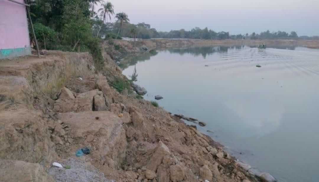 জগন্নাথপুরে কুশিয়ারার ভাঙনে বিপর্যস্ত জনজীবন