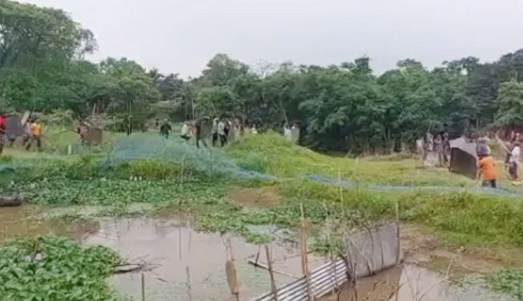 শান্তিগঞ্জে অশাান্তি, সংঘর্ষে আহত ৩০