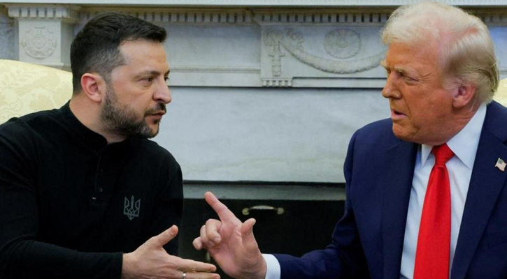 ইউক্রেনকে সামরিক সহায়তা দেওয়া বন্ধ করলেন ট্রাম্প