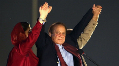 আবারো নিজ দলের প্রেসিডেন্ট হলেন নওয়াজ