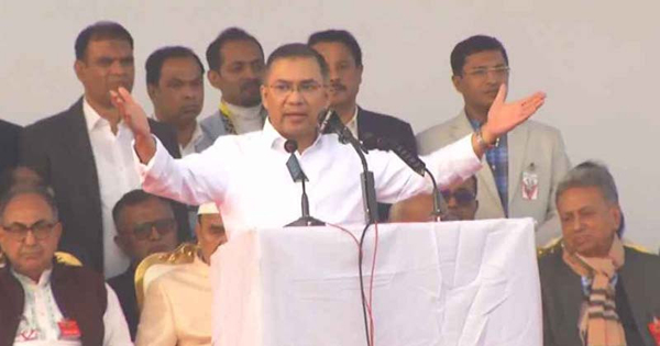 সকলে মিলে দেশ গড়ার সময় এসেছে: তারেক রহমান
