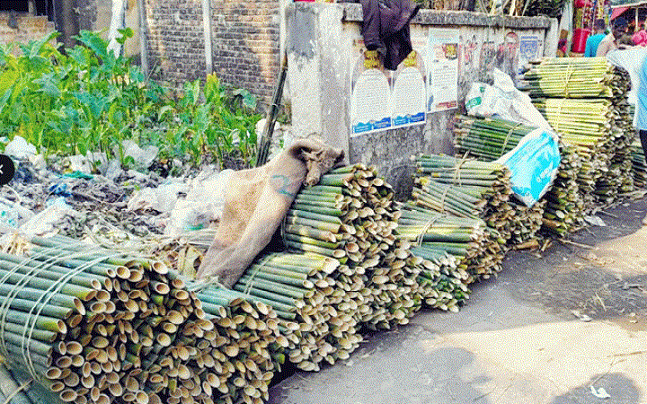 বিলুপ্তির পথে ঐতিহ্যবাহী চুঙ্গা পিঠার &lsquo;ঢলু বাঁশ&rsquo;