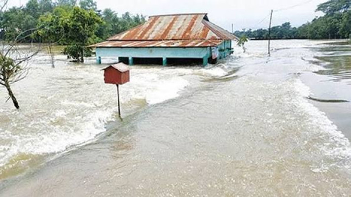 সিলেটে বাড়ছে নদ-নদীর পানি, বন্যার শঙ্কা
