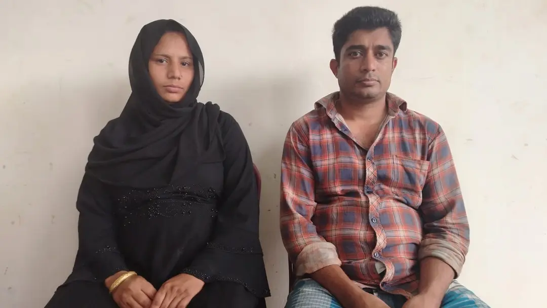 বাংলাদেশে অনুপ্রবেশের সময় সীমান্তে ভারতীয় দম্পতি আটক